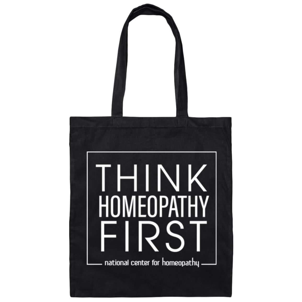 Think Homeopathy First Canvas Tote Bag - Multiple Colors