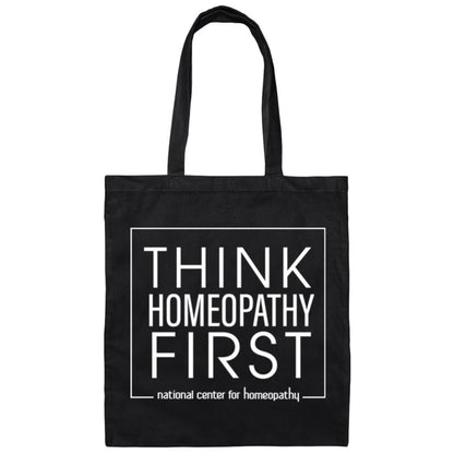 Think Homeopathy First Canvas Tote Bag - Multiple Colors