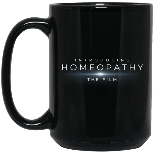 Introducing Homeopathy 15oz Black Mug