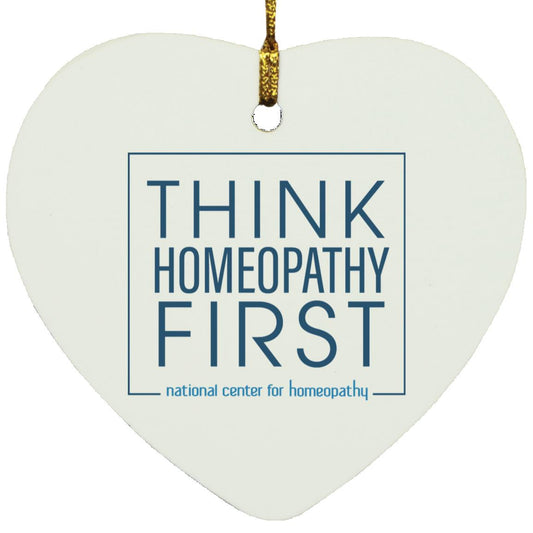 Think Homeopathy First Heart Ornament