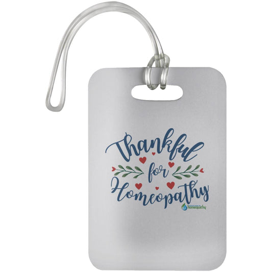 Thankful for Homeopathy Luggage Tag